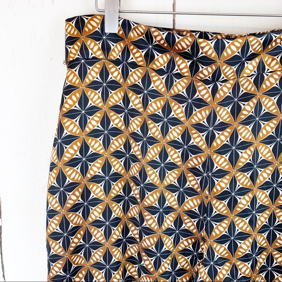 ZARA Geometric Wide Leg Pants - Picture 5 of 7